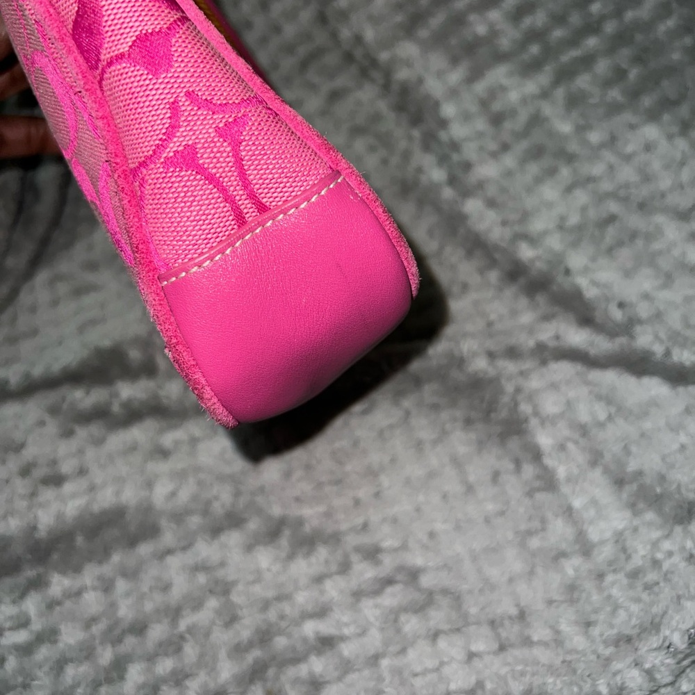 Coach Demi Bag in Hot Pink - Picture 6 of 8